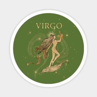 Virgo zodiac sign Magnet